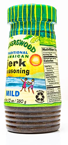 Walkerswood Traditional Jamaican Jerk Seasoning, 10 oz., Mild (Pack of 2)