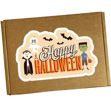 Hangry Kit Halloween Care Package Snack Box Variety Pack - 20 Count - Assorted Chips  Cookies  Candy & ers - Fun Spooky Design - Gift for Kids  Teens  College Students  or Office - Spooky