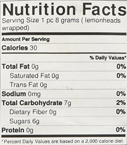 Ferrara Pan Candy Company Individually Wrapped Lemonheads, 1 Lb.