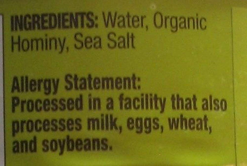 Natural Value 1885367 30 Oz Organic Hominy Beans-like New