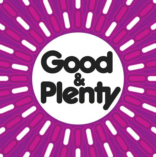 Good & Plenty Licorice Flavored Candy, Fat Free, 32Oz Bulk Bag Old Fashioned Bulk Nostalgic Candy Pastels (2 Pounds)