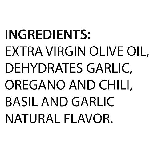 Grandaroma Tuscan Herb Extra Virgin Olive Oil, Bruschettata, 8.5 Fl Oz, Pack of 6