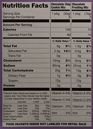 Easy-Bake Refill Chocolate Chip Cookie Mix 3.2 Oz
