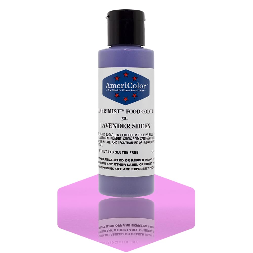 AmeriColor Amerimist Airbrush Color 4.5 Ounce, Lavender Pearl Sheen
