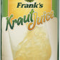 Franks Kraut Juice, 14 Fl Oz (Pack of 12)