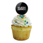 Belmont Abbey College Secondary Logo Cupcake Picks Toppers Decoration Set Of 6