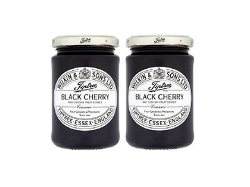 Tiptree Jams Black Cherry Conserve 12oz (Pack of 2)