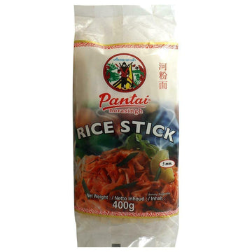 Pantai Norasingh Rice Stick 5Mm  Authentic Thai Rice Noodles, 14.11 Oz  400 G