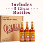 Cholula Hot Sauce Multipack, Original, Product of Mexico, Gift Set Includes Three 12 Fl Oz Bottles, Blend of Arbol & Piquin Pepp