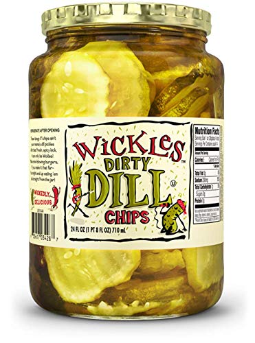 Wickles Dill Chips - Case of 6 - 24 OZ (6x24 OZ)