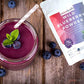 powbab Wild Blueberry Powder, 100% Whole Wild Blueberries, 70 g (2.5 oz), Non-GMO, Not Freeze Dried, Pure Fruit Powder