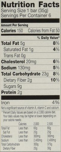 Nature Valley, Soft Baked Oatmeal Squares, Cinnamon Brown Sugar, 7.44Oz Box (Pack Of 4)