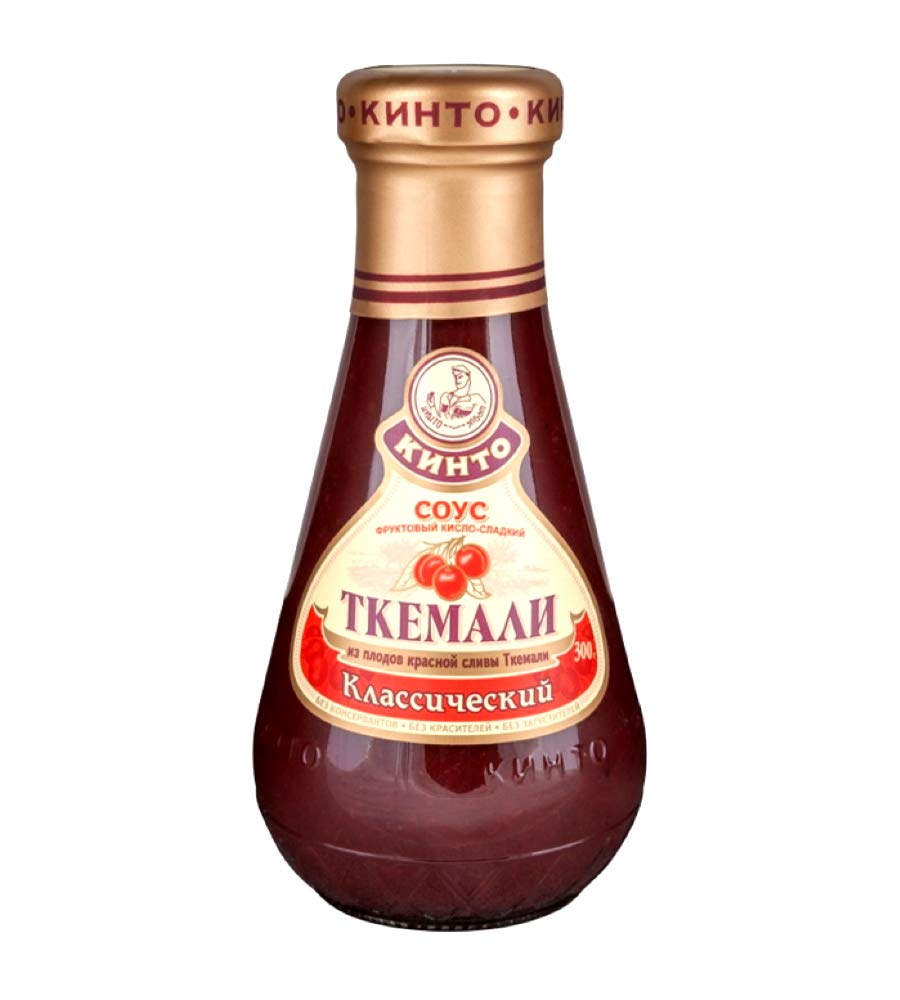 Magiya vostoka Tkemali Classic Cherry Plum Sauce for Meat, Grill and Barbecue 300g10.58oz Traditional Georgian Cuisine by Kinto 