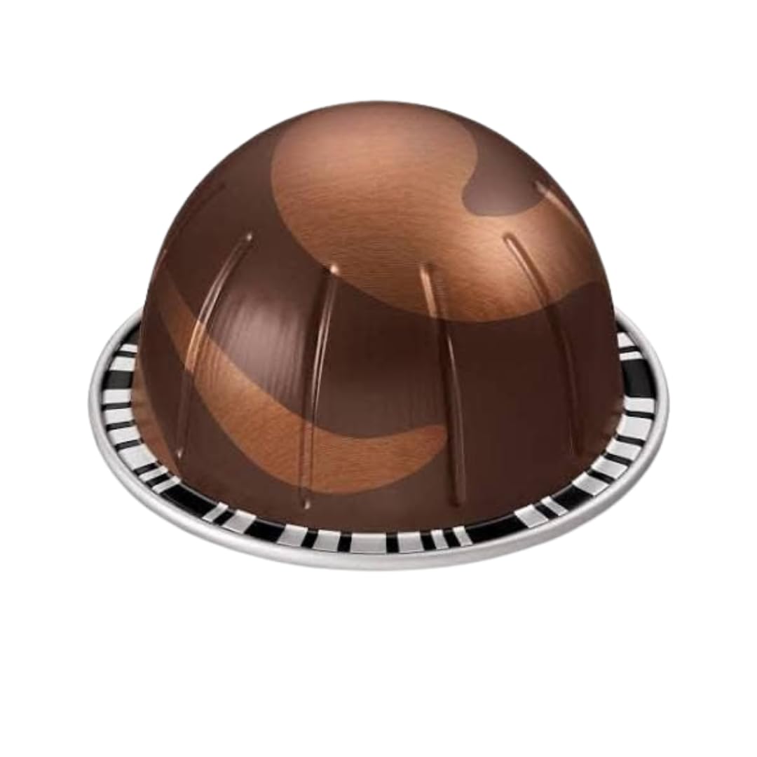 Seoullog Vertuoline Rich Chocolate Pods 10 Count (Pack Of 1) Bundle With Korea Instant Coffee Mix Sample 2 Count (Chocolate)