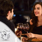 Valentines Day Gifts for Him Her, Food Dice, 6 11 Year Anniversary Steel Gifts for Him Her, Couples Gifts for Boyfriend, Date Ni