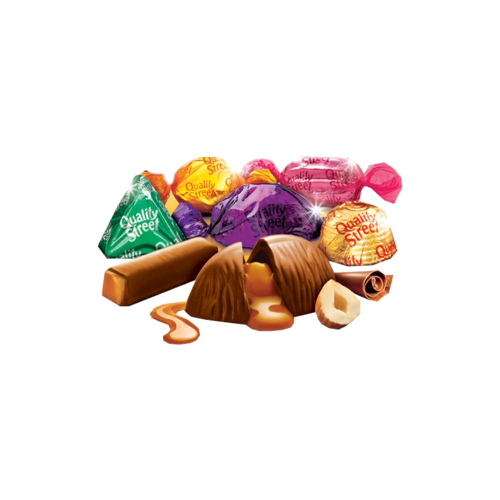 Nestle Quality Street Tin Extra Large, Can, Assorted Chocolates, Imported From United Kingdom 2Lbs