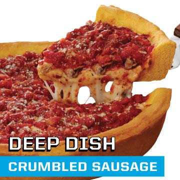 GINOS EAST OF CHICAGO Deep Dish Pizza 3 Pack Cspirit-inspired flavorbled Sausage 32 oz