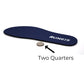 Run619 Zero Drop Shoe Insoles - Thin Flat Medium Shoe Inserts W/No Arch Support - Foot Forming - Perfect For Running Walking Wor