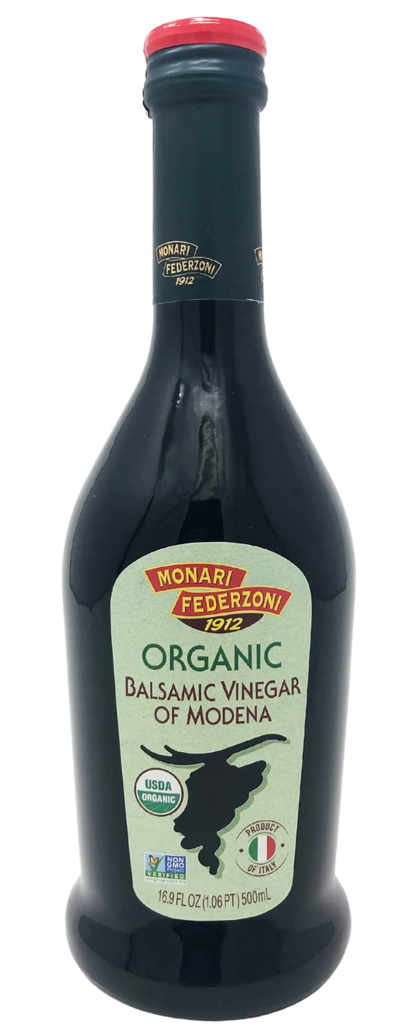 Monari Federzoni Usda Organic Balsamic Vinegar Of Modena Product Of Italy 16.9 Oz