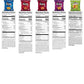 Doritos Tortilla Chips, 5 Flavor Variety Pack, Single Serve Bags (40 Pack), Nacho Cheese, Cool Ranch, Spicy Nacho, Dinamita, Spi