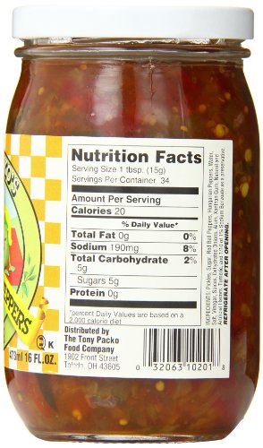 Tony Packo Pickle And Pepper Relish, 16 Ounce