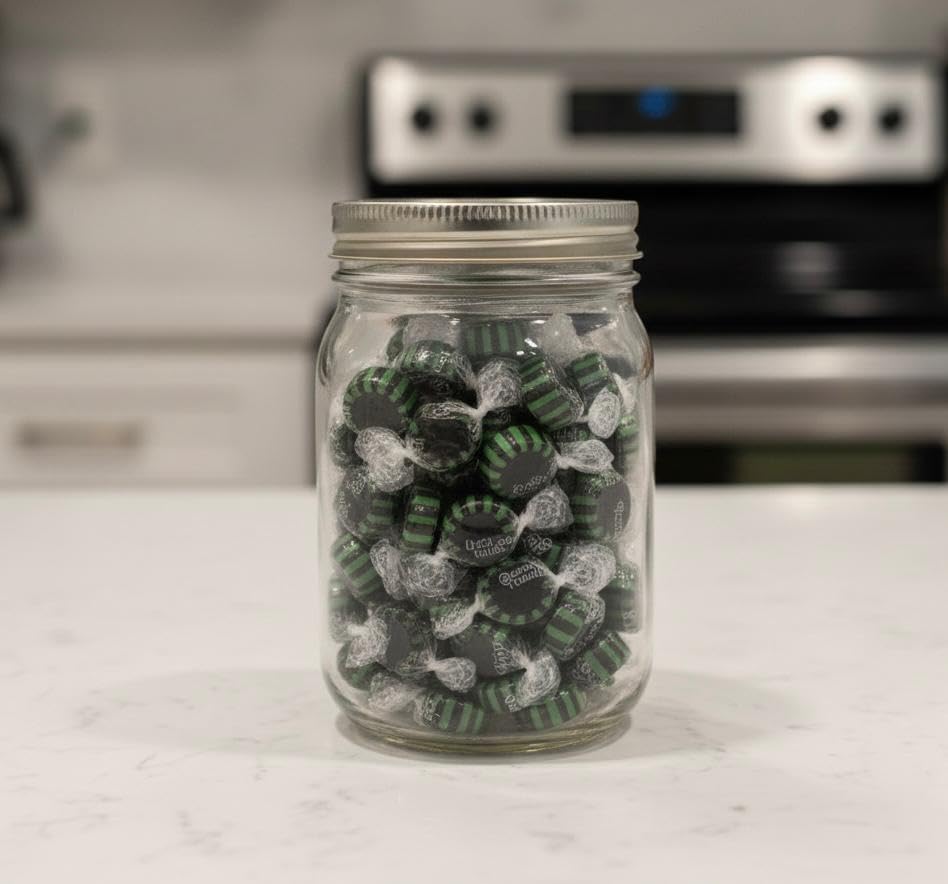 Original Individually Wrapped Starlight Mint Hard Candy (Chocolate Starlight Mints, 2 Pound)