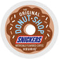 The Original Donut Shop Snickers Coffee, Keurig Single Serve K-Cup Pods, Flavored Coffee, 12 Count