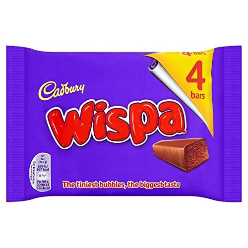 Original Cadbury Wispa Chocolate Bar Pack Imported From The UK England