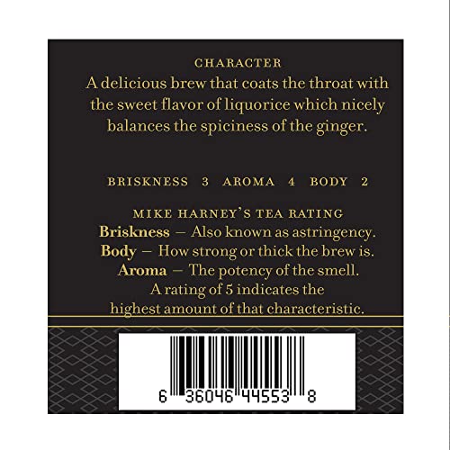Harney & Sons Loose Leaf Tea - Ginger Flavor, 4 Ounce Pack