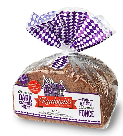 Generic Rudolphs Bakery Dark Caraway Sourdough Bread - Freshly Baked Artisan, Medium Size