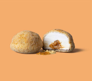 The Mallows Marshmallow Caramel Filled With Sea Buckthorn, White Chocolate And Passion Fruit Gourmet Marshmallows Snacking Marsh