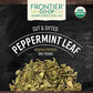 Frontier Co-op Peppermint Leaf Cut & Sifted, Certified Organic, Kosher, 16 Ounce Bulk Bag