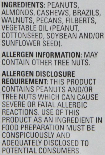 Fisher Deluxe Nut Topping - 30% Peanuts, 2-Pound Packages (Pack Of 3)