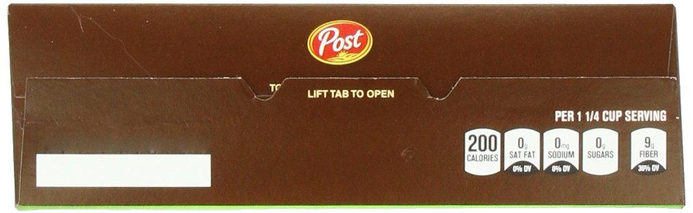 Post Shredded Wheat ' Bran, Spoon Size, 18-Ounce Boxes (Pack Of 5)