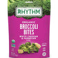 Rhythm Superfoods Crunchy Broccoli Bites, White Cheddar & Parmesan, Organic & Non-Gmo, 1.4 Oz, Vegan/Gluten-Free Vegetable Super