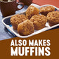Krusteaz Cinnamon Swirl Crumb Cake & Muffin Mix, Also Makes Muffins, 21-Ounce Box (Pack Of 10)