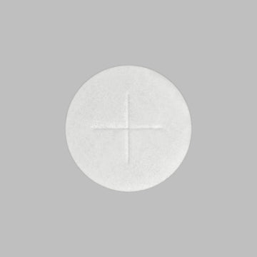 Charistia Gluten Free Communion Hosts, 50 Count, White Altar Bread, 1 3/8” Size