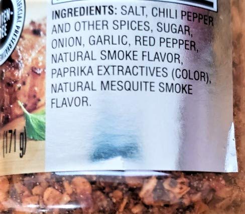 Weber Smokey Mesquite Seasoning, 6 Ounce, Model 835, Pack of 1