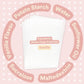 paper2eat Printable Edible Wafer Paper Sheets - 200 Sheets, 8.5 x 11, White, 0.60 mm Thickness