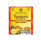 HYLEYS Turmeric Green Tea with Ginger & Lemon - Natural Antioxidant Blend - 25 Count Tea Bags