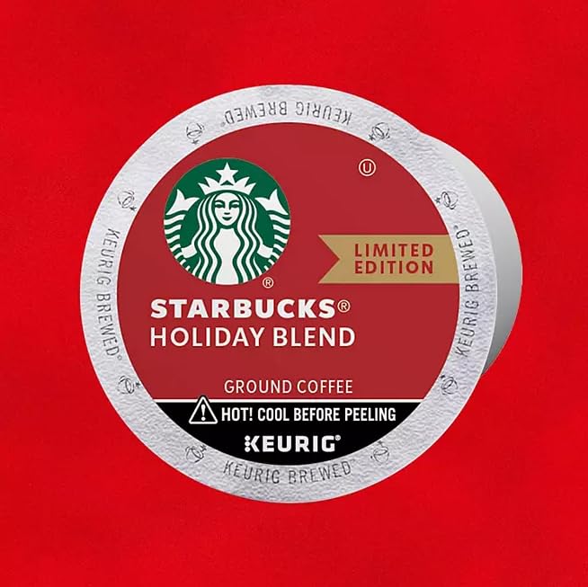 Starbucks Holiday Blend Coffee K-Cups, 64 ct., 25.9 Ounce, Pack of 1