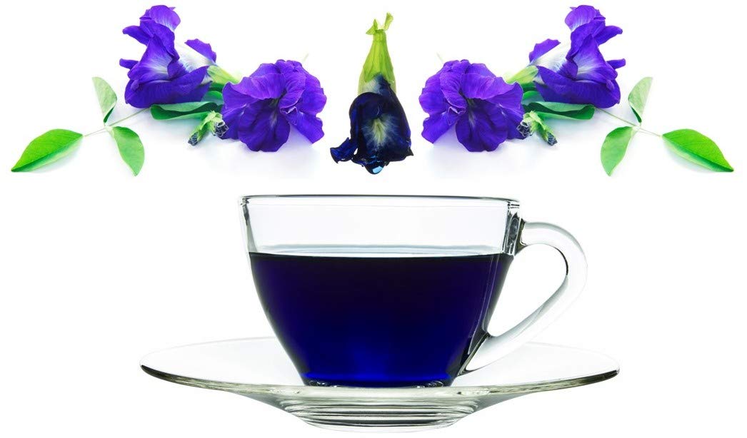 Blue-Tee Butterfly Pea Flower Tea - 100% Pure - 1.1 oz