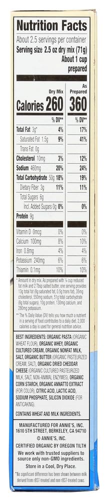 Annie s Macaroni & Cheese 6oz (pack of 4)