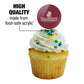 Graphics & More Bellarmine University Primary Logo Cupcake Picks Toppers Decoration Set Of 6