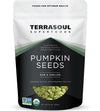 Terrasoul Superfoods Organic Pumpkin Seeds, 16oz - Raw, Unsalted, Superfood for Snacking & Salad Boost