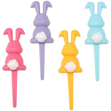 Easter Bunny Cupcake Picks - 24 pc