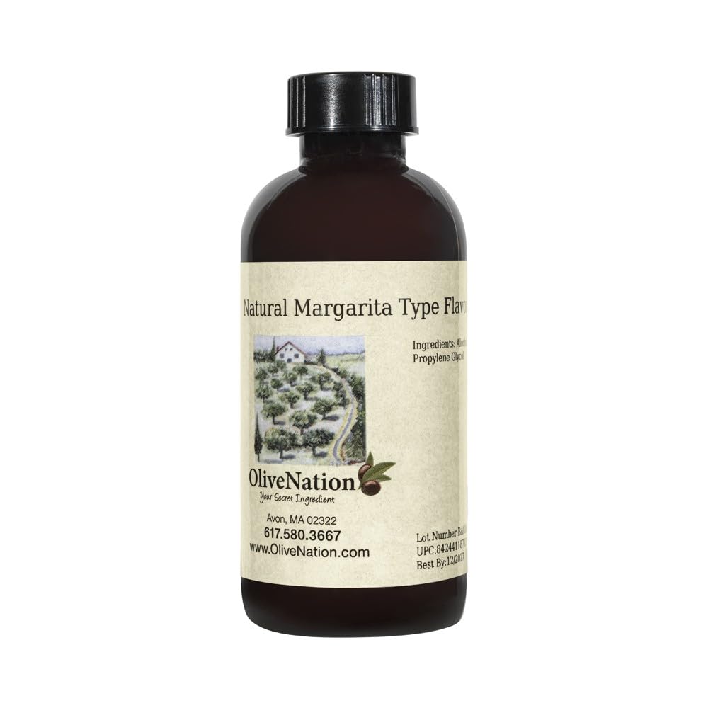 OLIVENATION Margarita Flavor Extract - Natural for Baking & Beverages, 32 Fl Oz (946 mL)
