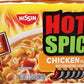 Nissin Hot & Spicy Fire Wok, Molten Chili Chicken, 4.37 Ounce (Pack of 1)