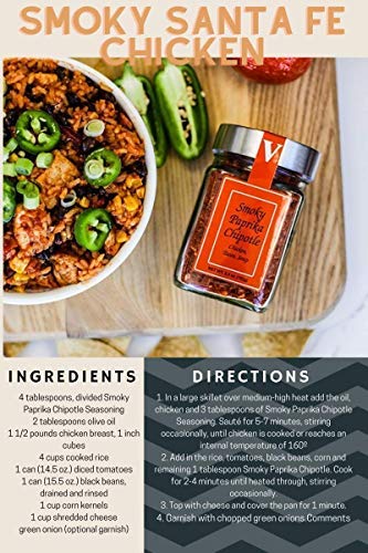 Smoky Paprika Chipotle- 2.8 Oz. Cube (Pack Of 2) - The Ultimate Balance Of Mesquite Smoke With Savory And Sweet. Bbq Season Perf