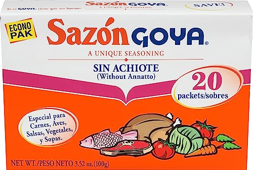 Goya Foods Saz  n Seasoning without Annatto, 3.52 Ounce (Pack of 18)